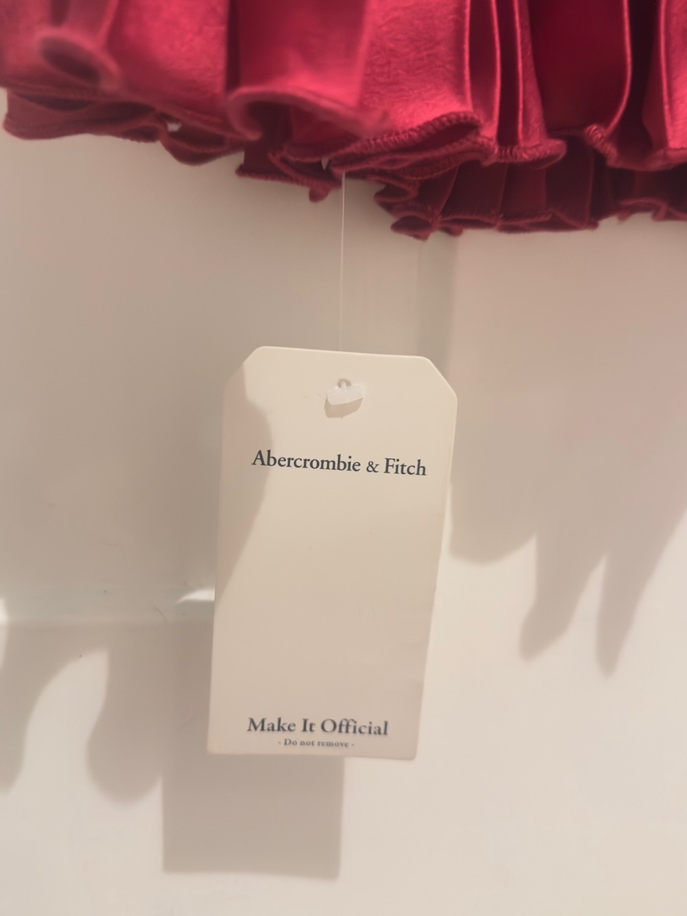 Abercrombie and Fitch Giselle maxi in Berry - Picture 8 of 8